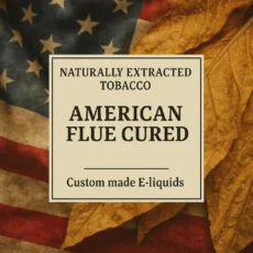 American Virginia Flue Cured 100% Tobacco E-liquid