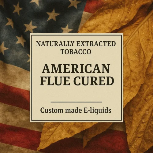 American Virginia Flue Cured E-Liquid – Bright & Smooth Tobacco