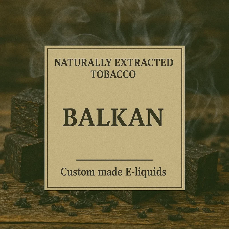 Balkan Tobacco E-Liquid – Rich Oriental & Latakia Pipe Blend