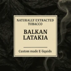 Balkan Latakia 100% Tobacco E-liquid