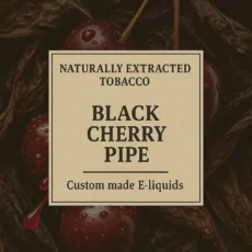 Black Cherry Pipe 100% Tobacco E-liquid