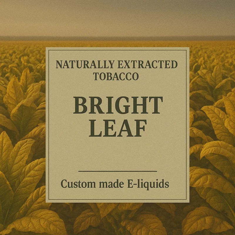 Bright Leaf 100% Tobacco E-liquid