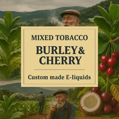Dark Burley & Cherry Tobacco E-liquid