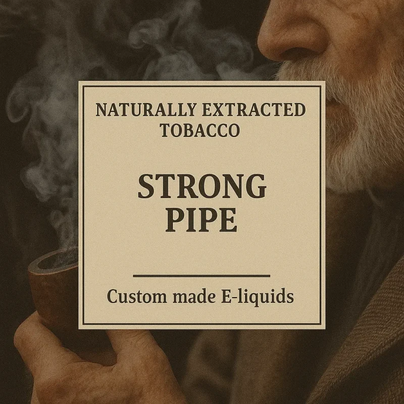 Strong Pipe Tobacco E-Liquid – Bold Smokey Blend