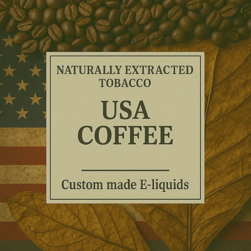 USA Coffee 100% Tobacco E-liquid