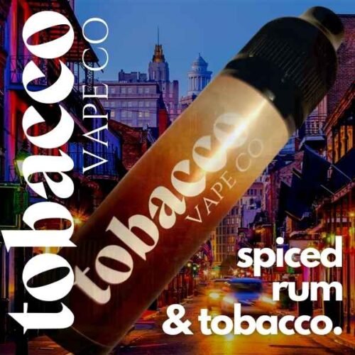 Spiced Rum Tobacco E-liquid | Burley, Cavendish, Rum, Spiced