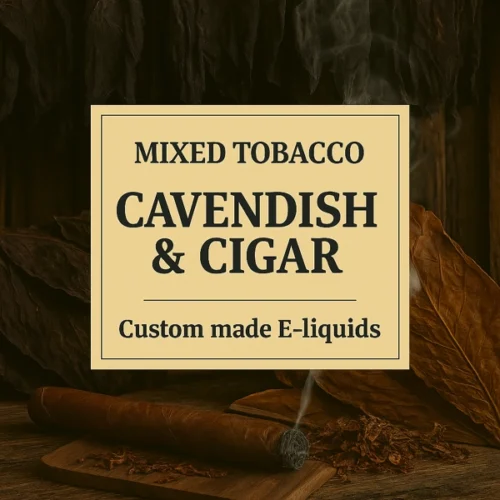 Black Cavendish Cigar Tobacco E-liquid