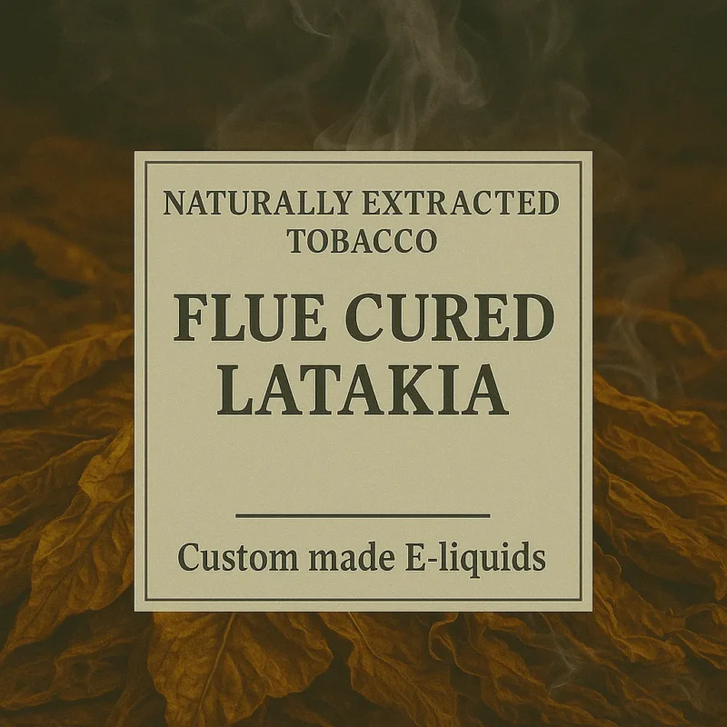 Flue Cured Latakia 100% Tobacco E-liquid