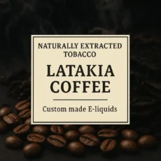 Latakia Coffee 100% Tobacco E-liquid