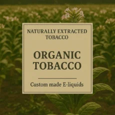 Organic Virginia 100% Tobacco E-liquid