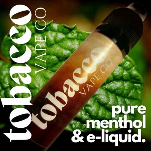 E-liquid menthol flavour strong