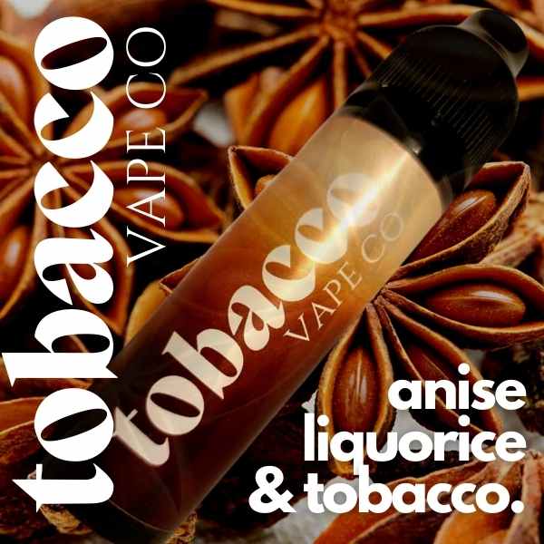 Liquorice tobacco e-liquid