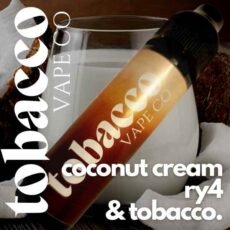 Coconut Cream RY4 Tobacco E-liquid