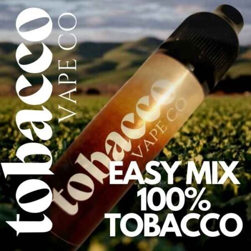 100% Tobacco Easy Mix E-liquid (Add 72 mg Nicotine)