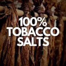 Nicotine salt tobacco e-liquid for strong nicotine hit