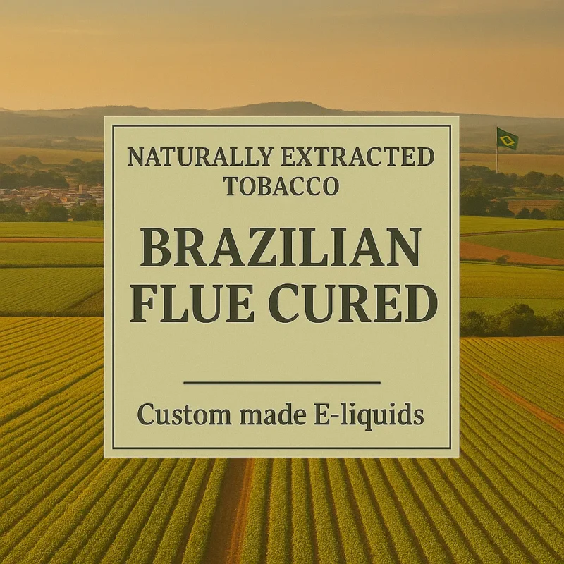 Brazil Flue Cured 100% Tobacco E-liquid