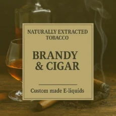 Brandy Cigar Tobacco 100% Tobacco E-liquid