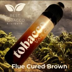 Flue Cured Brown Tobacco 100% Tobacco E-liquid