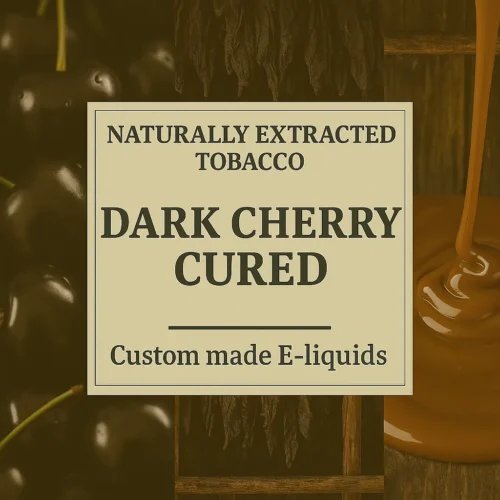 black cherry pig tail tobacco e-liquid